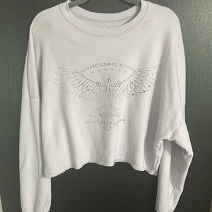 Hollister Light Purple Sweatshirt